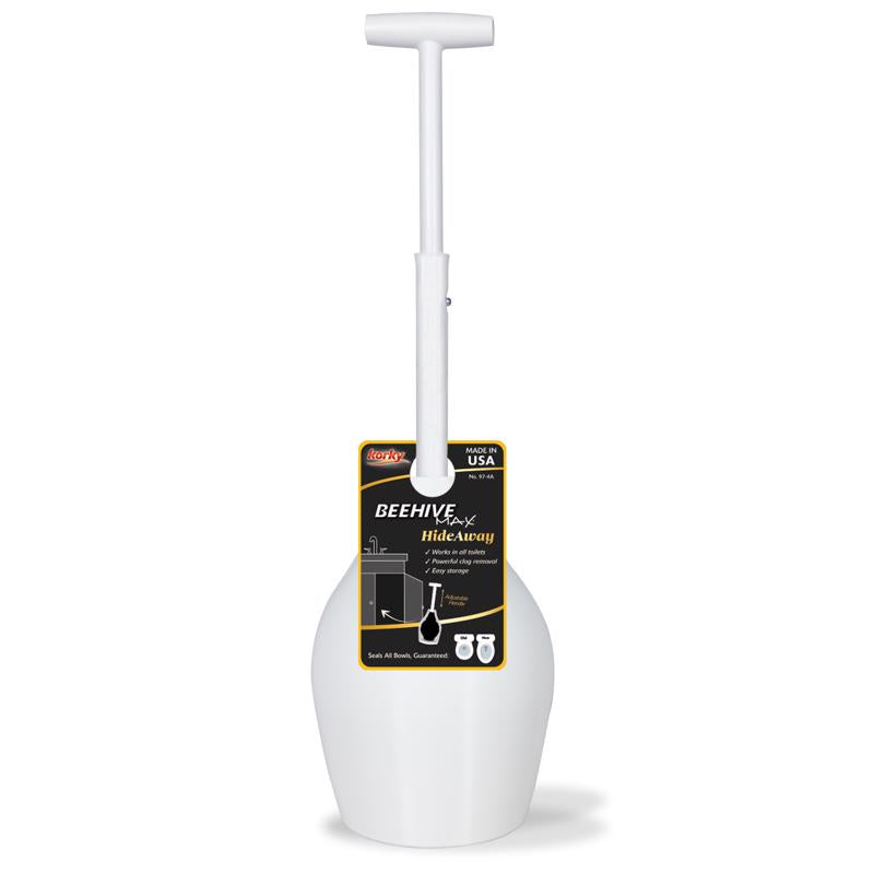 PLUNGER W/HOLDER BLK/WH