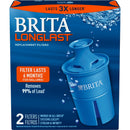 BRITA LONGLAST FLTR 2PK