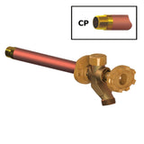 Woodford Model 19 1/2 in. MPT Sweat Anti-Siphon Brass Freezeless Wall Faucet