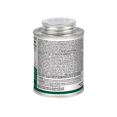 Oatey Clear All Weather Cement For PVC 8 oz