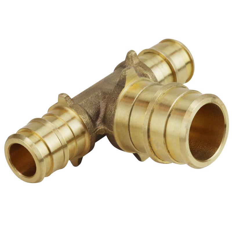 Apollo Expansion PEX / Pex A 1/2 in. Expansion PEX in to X 1/2 in. D PEX Brass Tee