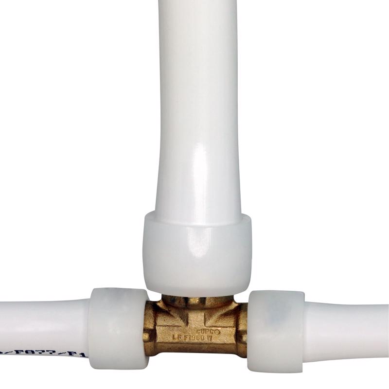 Apollo Expansion PEX / Pex A 1/2 in. Expansion PEX in to X 1/2 in. D PEX Brass Tee