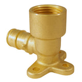Apollo Expansion PEX / Pex A 1/2 in. Expansion PEX in to X 1/2 in. D FPT Brass Drop Ear Elbow