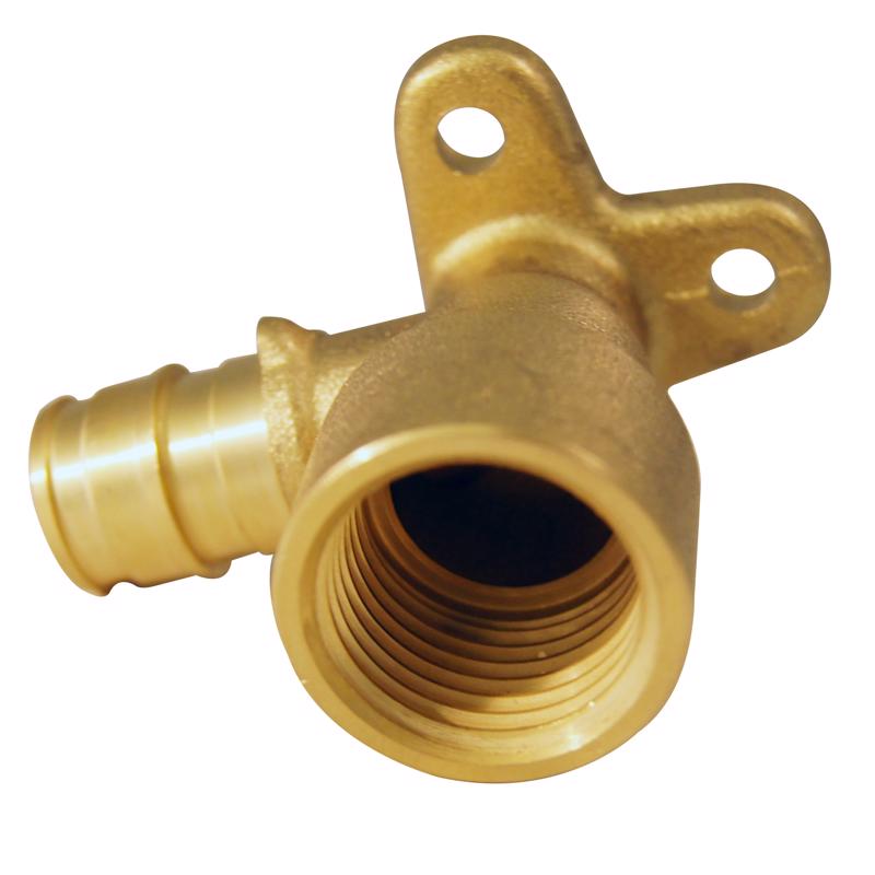 Apollo Expansion PEX / Pex A 1/2 in. Expansion PEX in to X 1/2 in. D FPT Brass Drop Ear Elbow