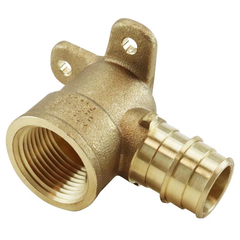 Apollo Expansion PEX / Pex A 3/4 in. Expansion PEX in to X 3/4 in. D FPT Brass Drop Ear Elbow