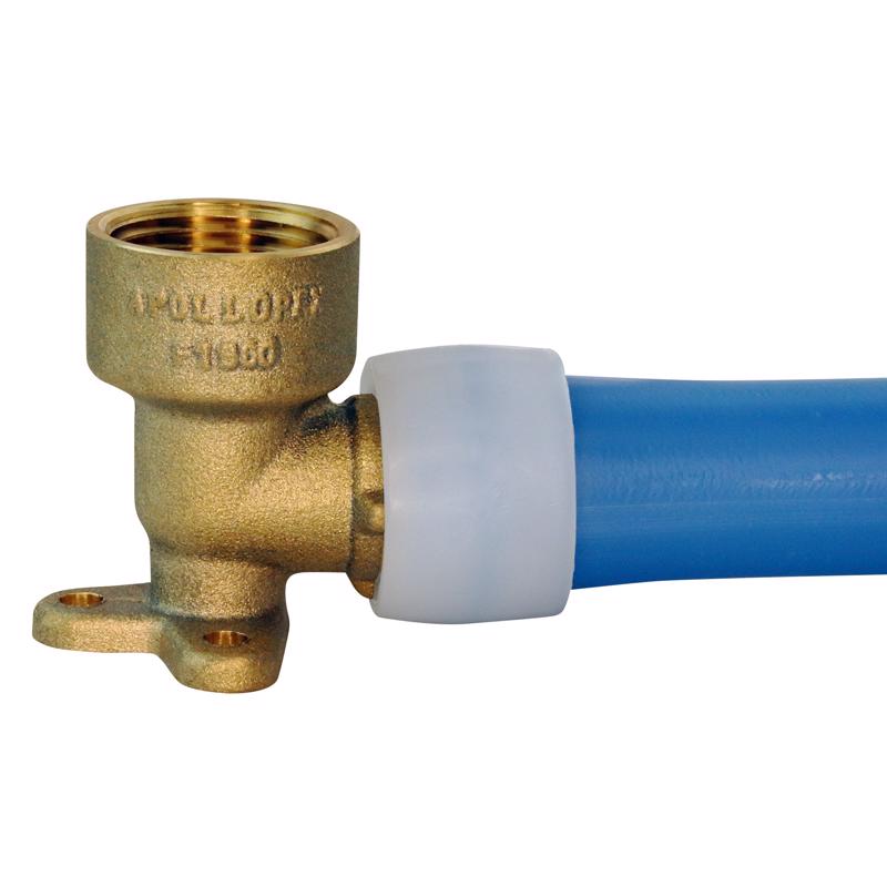 Apollo Expansion PEX / Pex A 3/4 in. Expansion PEX in to X 3/4 in. D FPT Brass Drop Ear Elbow