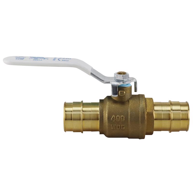 Apollo Expansion PEX A 1 in. Brass Expansion Pex Ball Valve Full Port