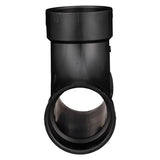Charlotte Pipe 3 in. Hub X 3 in. D Hub ABS Flush Cleanout Tee