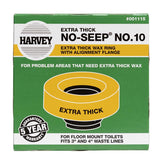 Harvey's Bol-Wax Wax Ring Polyethylene/Wax For Water Closets to Flanges