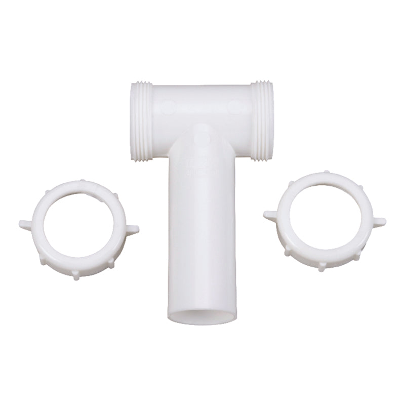 Ace 1-1/2 in. D Plastic Tee and Tailpiece