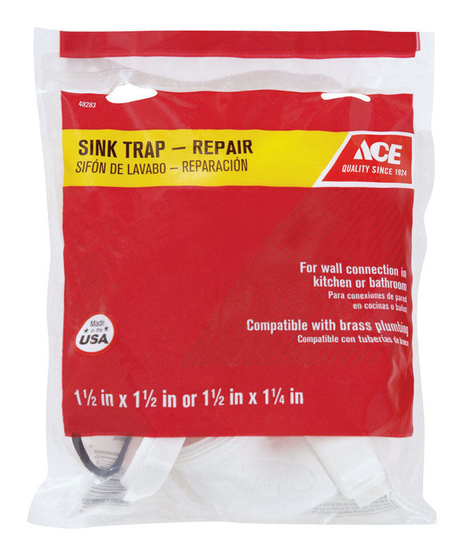 SINK TRAP 1-1/2"-1-1/4"