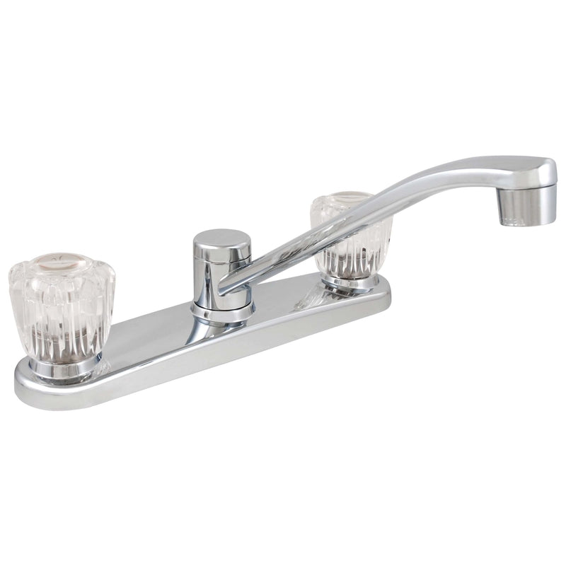 KITCHN FAUCET 2HNDL CHRM