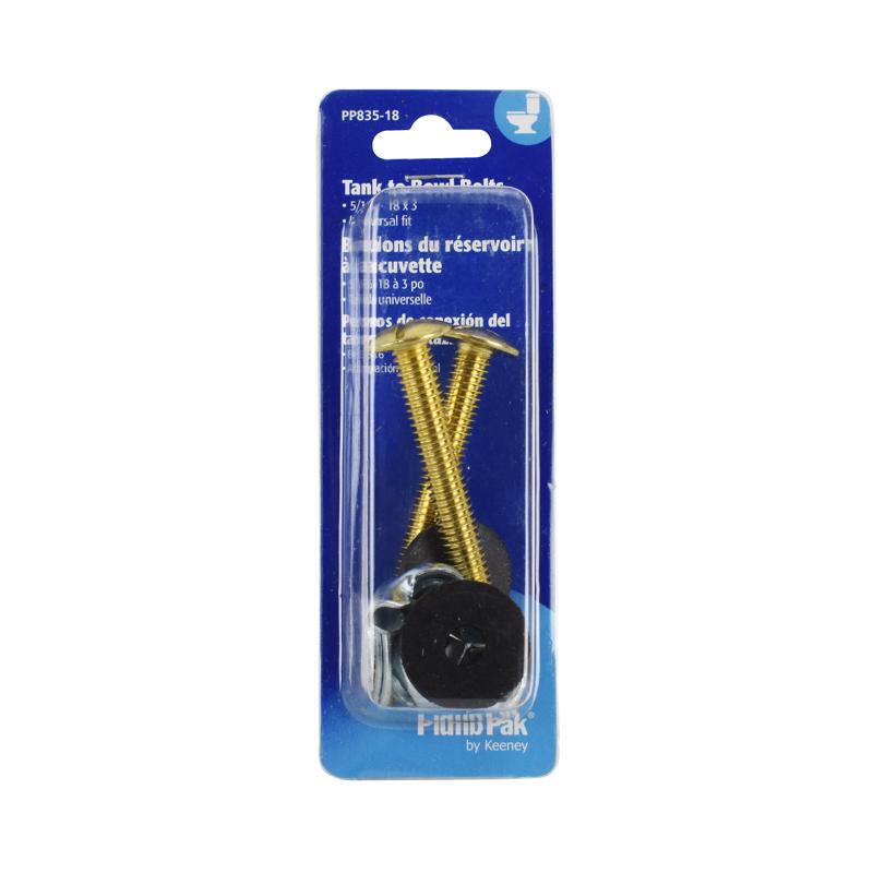 Plumb Pak Toilet Tank Bolt Set For Universal