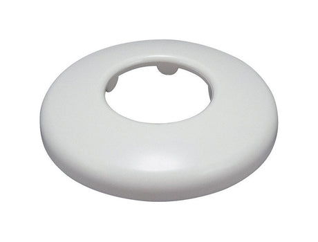 SHALLOW FLANGE 1/2" WHT