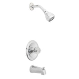 FAUCT TUB&SHOWER1H CHRM