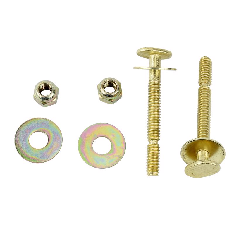 Plumb Pak Toilet Bolt Set Brass