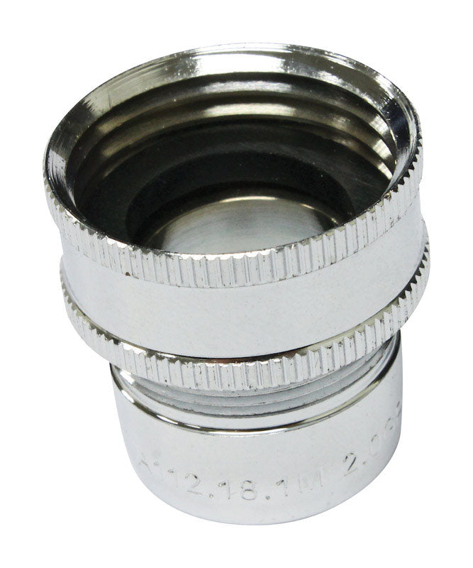 FAUCET AERATOR 3/4" CHRM