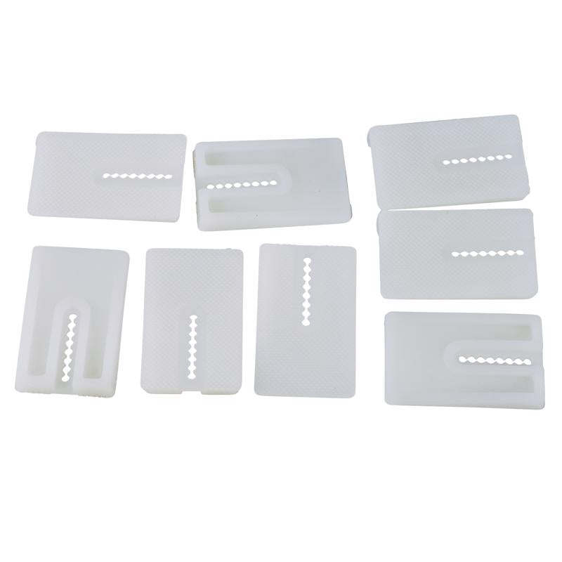 Keeney Toilet Shims White Plastic For Universal