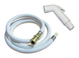 SINK HOSE WITH SPRAY WHT