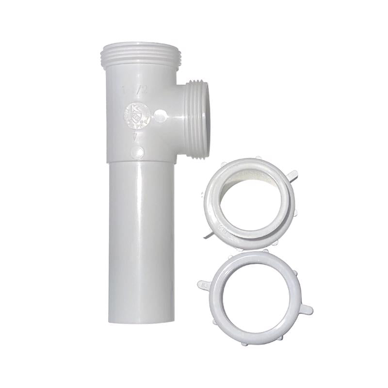 Plumb Pak 1-1/2 in. D Plastic End Outlet Tee