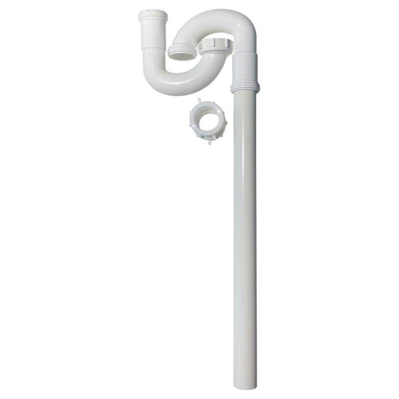 Plumb Pak 1-1/4 in. D X 20.5 in. L Plastic S-Trap