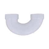 Charlotte Pipe Schedule 40 2 in. Hub X 2 in. D Hub PVC U-Bend 1 pk