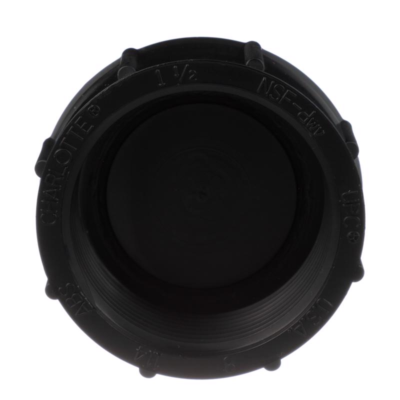 Charlotte Pipe 1-1/2 in. 1-1/2 in. D ABS Cap