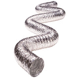Deflect-O Jordan 300 in. L X 6 in. D Silver/White Aluminum Vent Hose