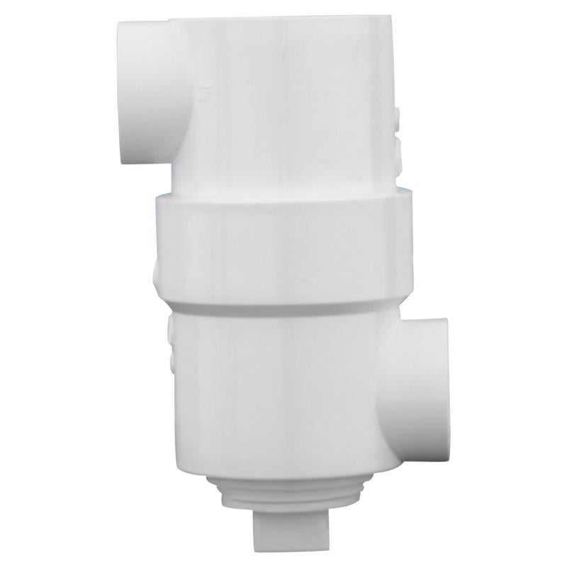 Charlotte Pipe Schedule 40 3 in. Hub X 6 in. D Hub PVC Drum Trap 1 pk