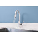 Moen Edwyn One Handle Stainless Steel Pull-Down Kitchen Faucet