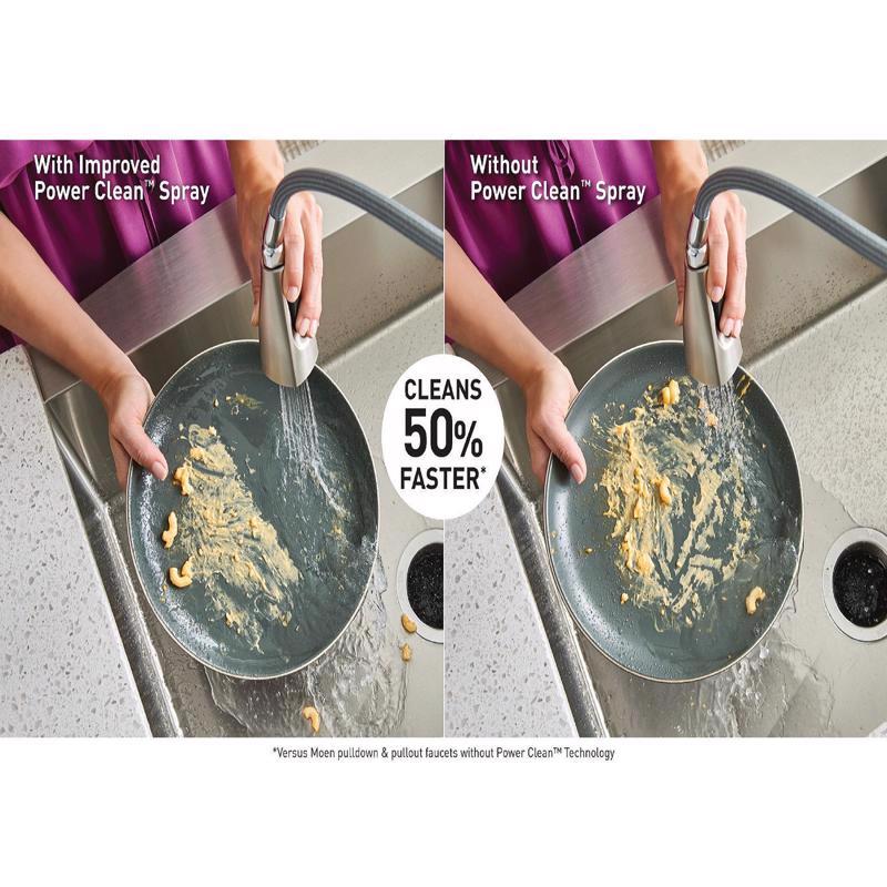 Moen Edwyn One Handle Stainless Steel Pull-Down Kitchen Faucet