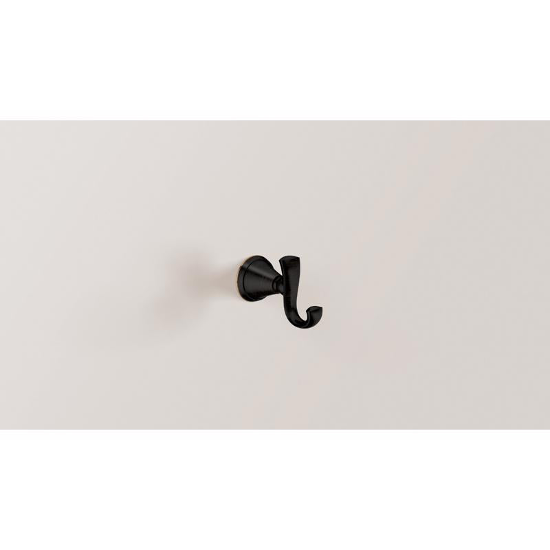 Moen Medium Brushed Bronze Metal 2-5/8 in. L Rope/Tarp Hook 20 lb 1 pk