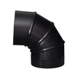 ELBOW 90 ADJ 5"BLK STEEL