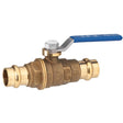 PRESS BALL VALVE 3/4"