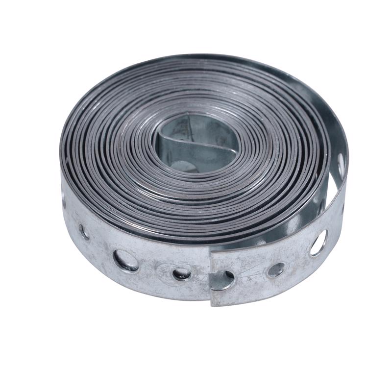 Oatey 10 ft. Galvanized Galvanized Hanger Strap
