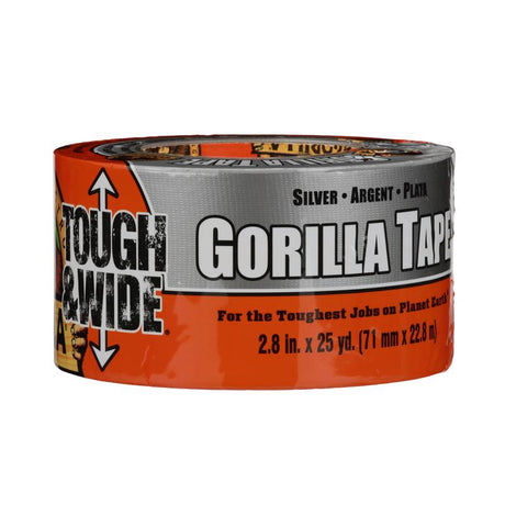 Gorilla 2.88 in. W X 25 yd L Silver Duct Tape