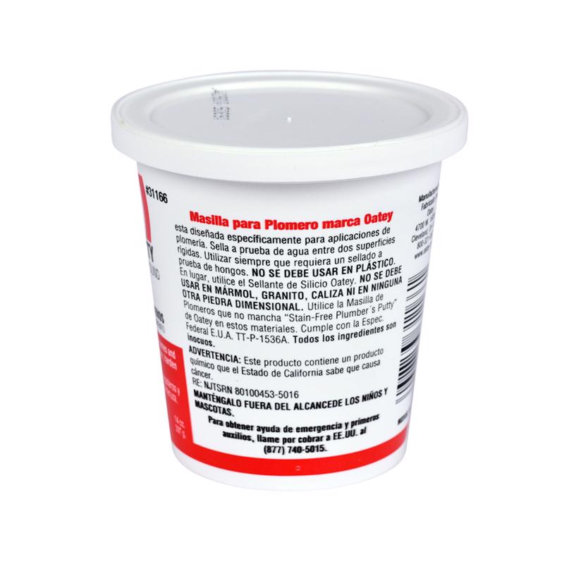 Oatey White Plumbers Putty 14 oz