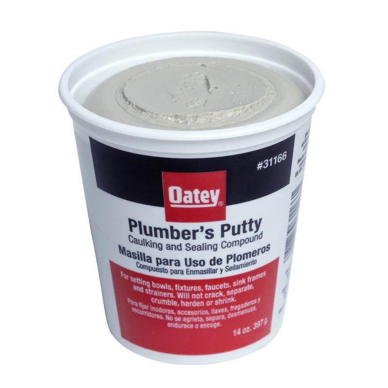 Oatey White Plumbers Putty 14 oz