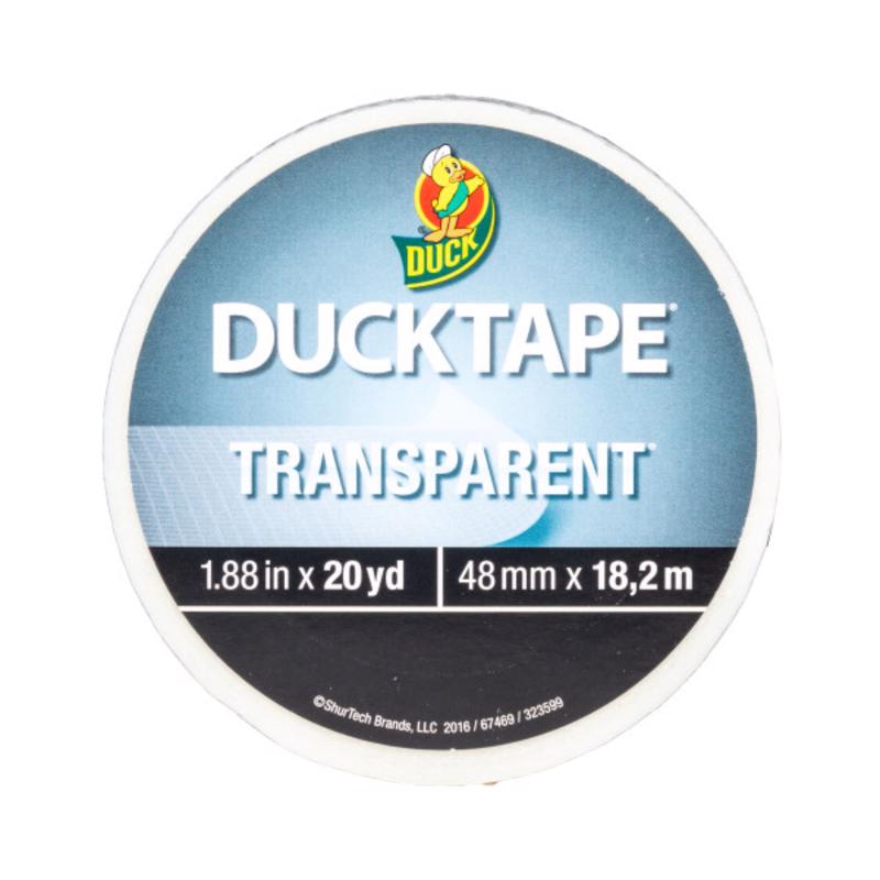 Duck 1.88 in. W X 20 yd L Clear Duct Tape