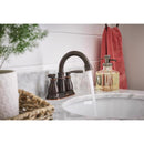 Moen Hilliard Bronze Bathroom Faucet 4 in.