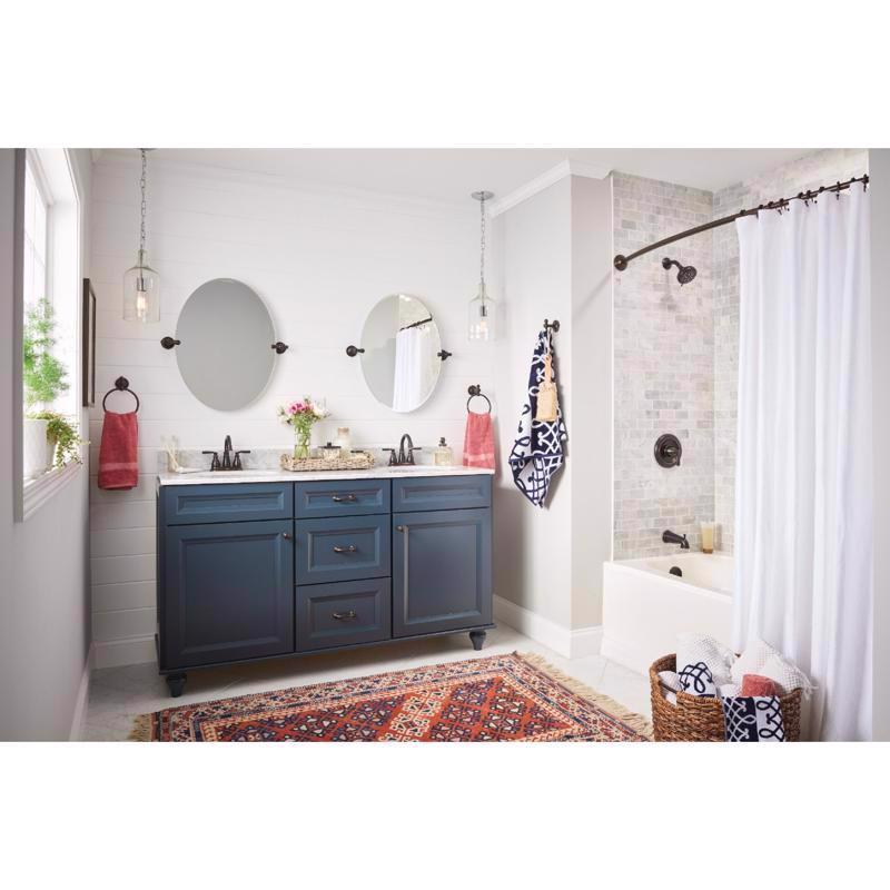 Moen Hilliard Bronze Bathroom Faucet 4 in.