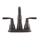 Moen Hilliard Bronze Bathroom Faucet 4 in.
