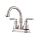 Moen Hilliard Brushed Nickel Bathroom Faucet 4 in.