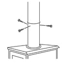 Imperial Steel Stove Pipe Screw
