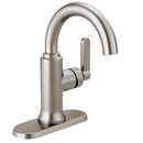 Delta Brushed Nickel Pop-up Bathroom Sink Faucet 4 in.