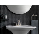 Delta Stainless Steel Pop-up Bathroom Sink Faucet 4 in.