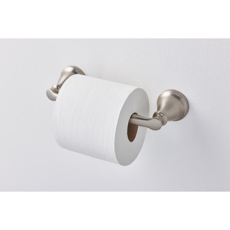Moen Hilliard Brushed Nickel Toilet Paper Holder