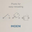 Moen Hilliard Brushed Nickel Toilet Paper Holder