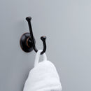 Delta Porter 7 in. H X 5.2 in. W X 3.1 in. L Oil-Rubbed Bronze Robe Hook