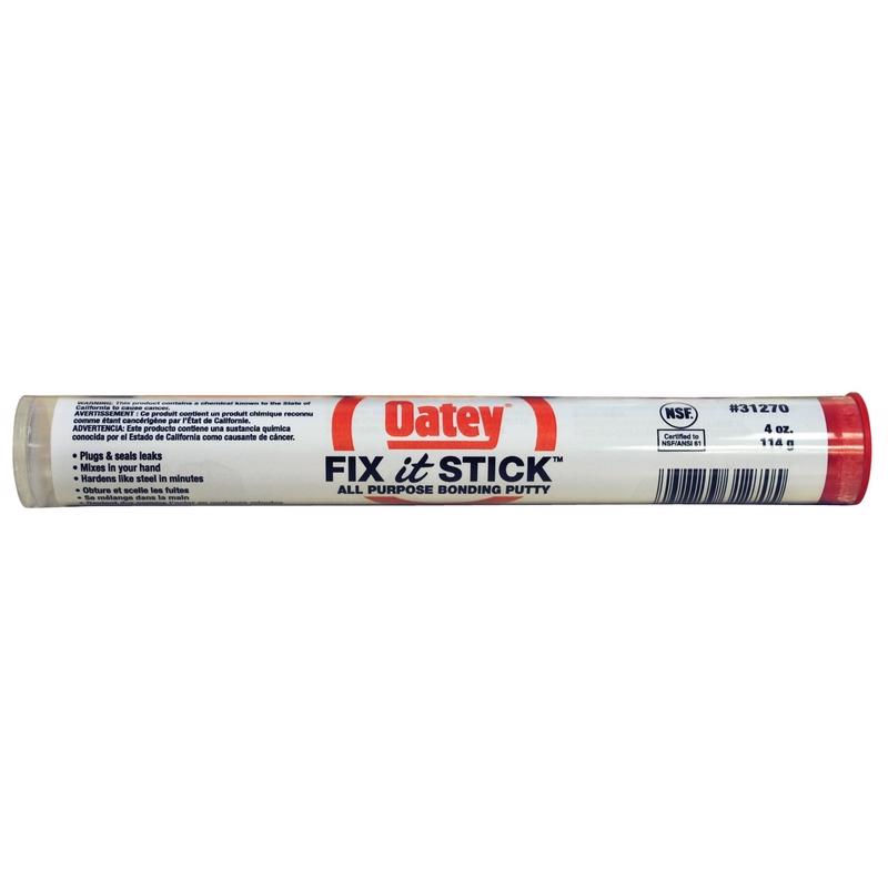 Oatey Fix-It Gray Plumbers Putty 4 oz